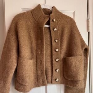 Sezane Thais Jacket Camel